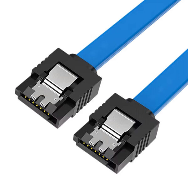 SATA Kabel 3.0 -Zwart, Rood, Blauw - tot 6 GB/s - Afbeelding 2