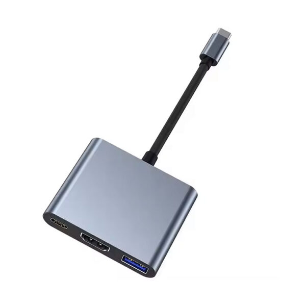 USB C Adapter - USB C naar HDMI, USB 3.0 en USB C - 3 in 1 - Afbeelding 4