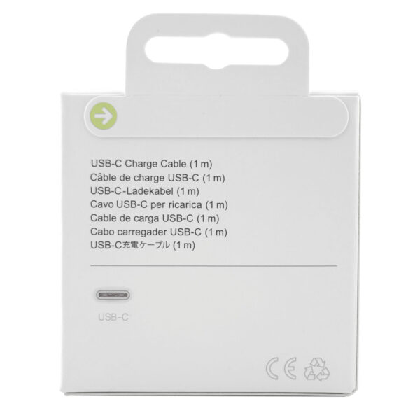 USB C Kabel (1 meter) - USB C naar USB C - Afbeelding 2