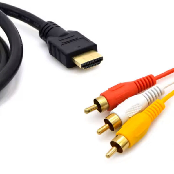 HDMI naar 3-RCA kabel - 1,5 meter - Afbeelding 3