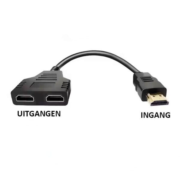 HDMI Splitter - 2 poorten ⠀⠀⠀⠀⠀⠀⠀⠀ - Afbeelding 3