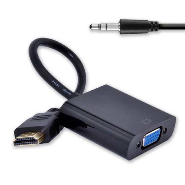 HDMI naar VGA - (inc. 3,5mm AUX) - Afbeelding 3